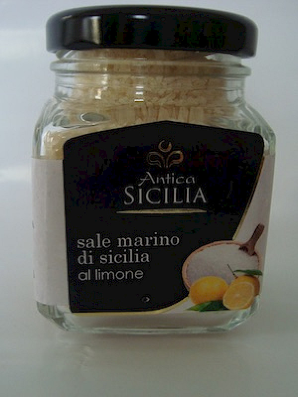 Meersalz mit Zitronen-Geschmack von Antica Sicilia