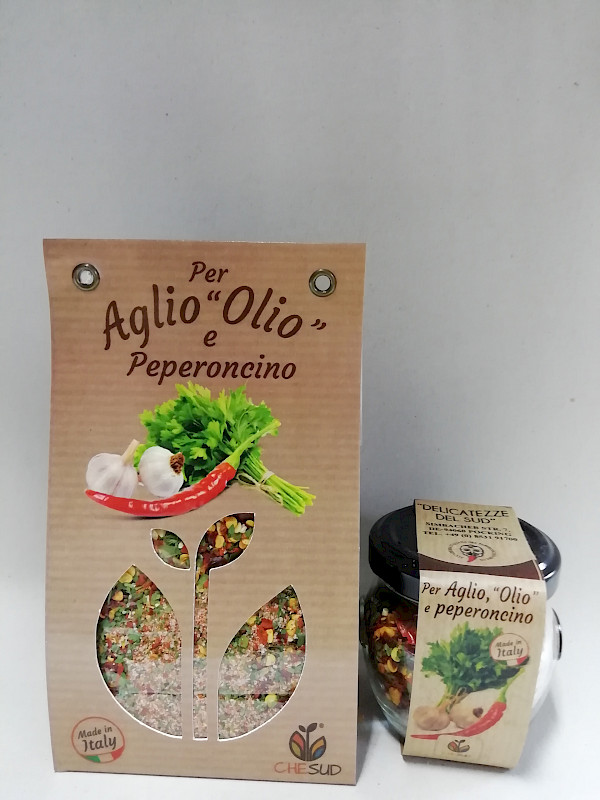 Gewürzmischung „Aglio, Olio e Peperoncino“, pikant von CheSud