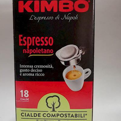 Espresso-Pads „Napoletano“, 18 Stück von Kimbo